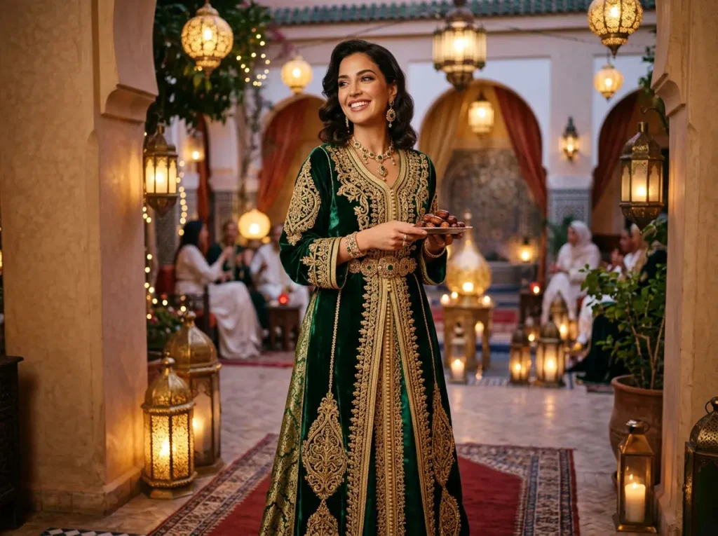 Caftan pour l'Aïd et le Ramadan