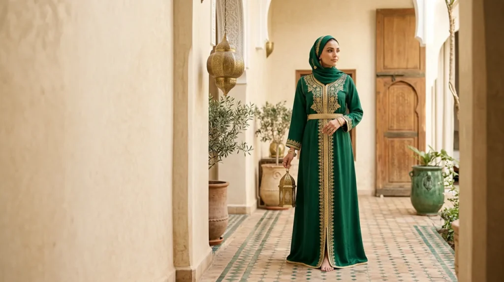 Entretien du caftan : laver, ranger et préserver chaque tissu