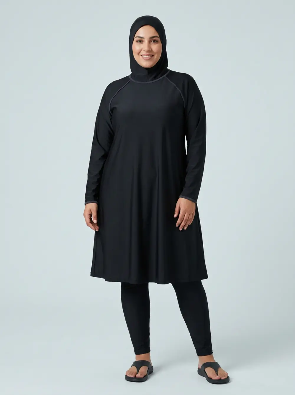 Burkini grande taille : bien choisir coupe, maintien et confort